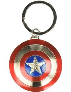 monogram_int_marvel_llavero_metalico_captain_america_shield_-_llavero_0077764674211_oferta