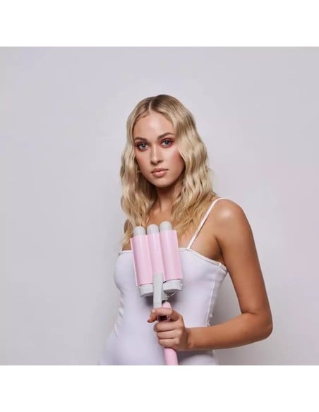 MERMADE Pro Waver 32 mm Rosa - Ondulador de Pelo Profesional