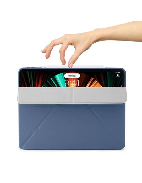 Pipetto Origami No1 Case Funda iPad Pro 12.9 2021 Navy