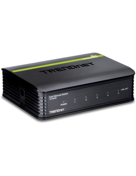Conmutador Ethernet TRENDnet TE100-S5 5 - 5 x Network (RJ-45) Ports - 10/100Base-TX TE100-S5 kiwiku.com