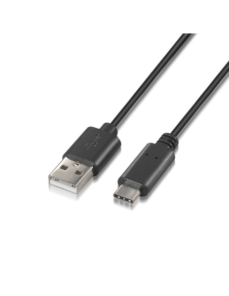 aisens_cable_usb_a_a_usb-c_0.5_m_-_cable_usb_negro_50_cm_8436574700497_oferta