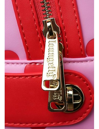 LOUNGEFLY Mochila Pink Polka Dot Minnie Disney 31cm - Compra Oficial