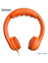 Marware Auriculares Infantiles de Goma Naranja Con Tope de Volumen