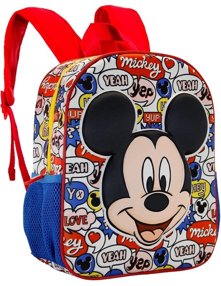 KARACTERMANIA Mochila 3D Yeah Mickey Disney 37cm - Mochila Infantil
