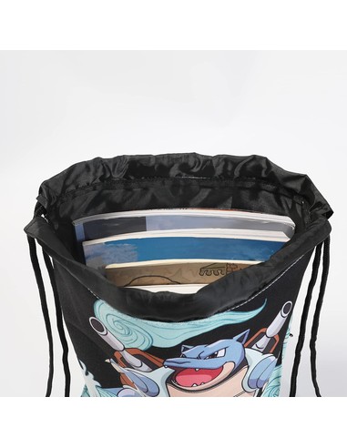 POKEMON Mochila Saco Cordones Squirtle - Merchandising Oficial 34x44cm
