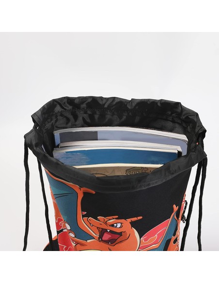 CYP BRANDS Mochila Saco Charmander Pokemon - Merchandising Oficial