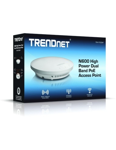 Punto de acceso inalámbrico TRENDnet TEW-753DAP IEEE 802.11n 300 Mbps  TEW-753DAP kiwiku.com