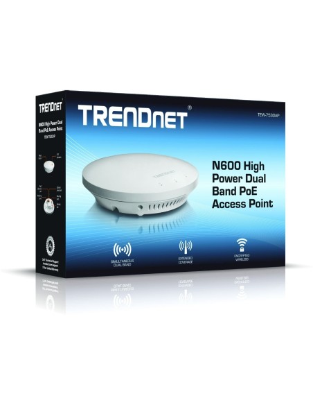 Punto de acceso inalámbrico TRENDnet TEW-753DAP IEEE 802.11n 300 Mbps  TEW-753DAP kiwiku.com