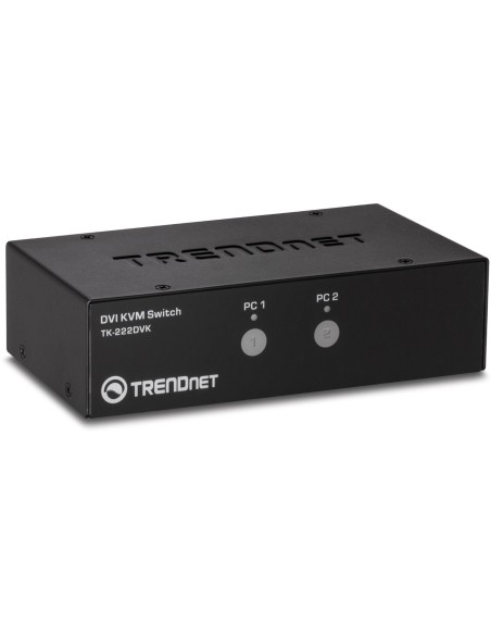 TRENDnet TK-222DVK - Kit de switch KVM DVI de dos puertos TK-222DVK kiwiku.com