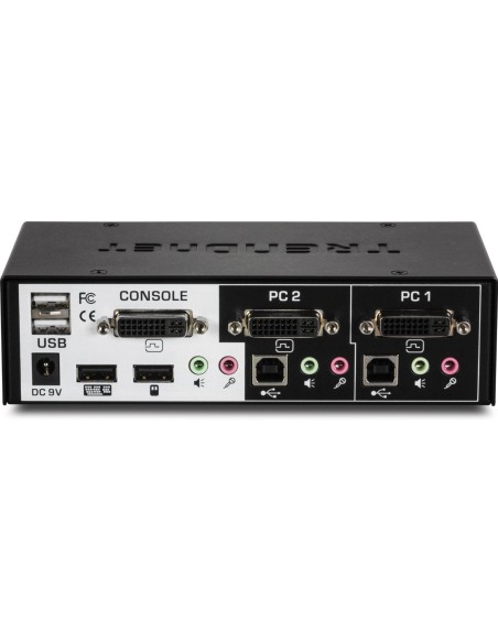TRENDnet TK-222DVK - Kit de switch KVM DVI de dos puertos TK-222DVK kiwiku.com