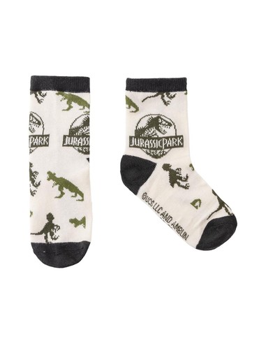 CERDA Calcetines Jurassic Park 3 Piezas Infantil 23/26 - Pack Calcetines Niños