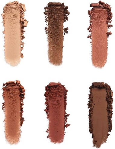 NYX Ultimate Edit Petite Shadow Palette Warm Neutrals - Paleta de Sombras 6x1 gr