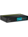 Trendnet 8-port 30w 10/100mbps poe+ switch, tpe-t80