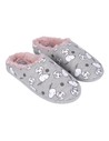 Cerda Zapatillas de Casa Snoopy Abiertas - Zapatillas de Estar Por Casa Gris Claro Talla 34/35