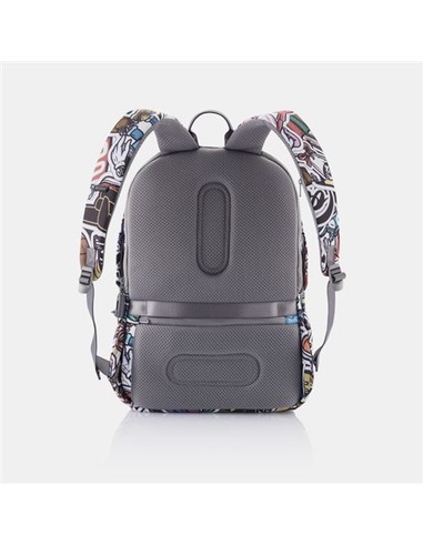 XD Design Bobby Soft Graffiti - Mochila Antirrobo 16L RFID USB