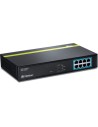 Conmutador ethernet trendnet tpe-t80h 8 - 8 x poe+ ports - 10/100base-tx