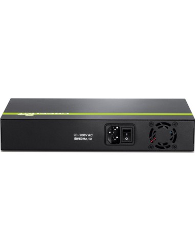 Conmutador Ethernet TRENDnet TPE-T80H 8 - 8 x PoE+ Ports - 10/100Base-TX TPE-T80H kiwiku.com