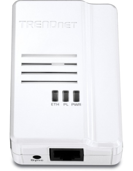 Adaptador de red línea eléctrica - TRENDnet TPL-408E2K - 1 x Red (RJ-45) - 600 Mbps TPL-408E2K kiwiku.com