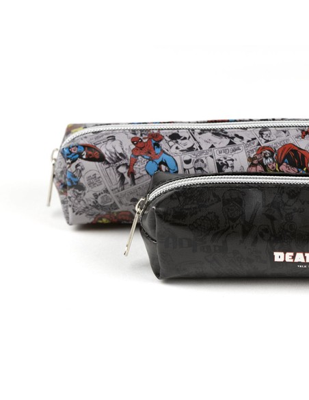 CERDA Estuche Portatodo Polipiel Marvel 210x70 mm - Merchandising Oficial