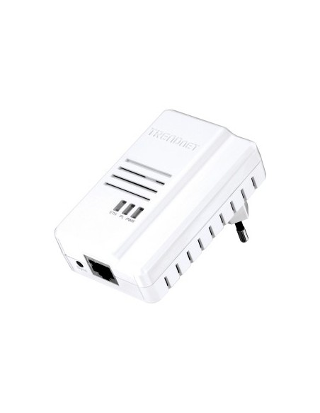 Adaptador de red línea eléctrica - TRENDnet TPL-408E - 1 x Red (RJ-45) - 600 Mbps  TPL-408E kiwiku.com