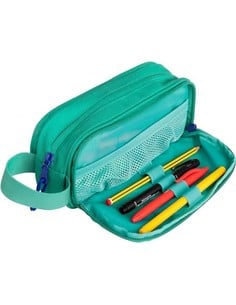 oxford_estuche_b-smart_plástico_reciclado_ice_mint_-_estuche_escolar_3_compartimentos_8427291046401_oferta