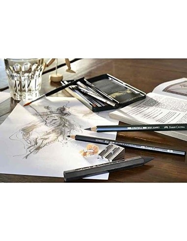 faber_castell_set_pitt_grafito_-_lápices_de_grafito_estuche_de_metal_11_ud_4005401129721_promocion