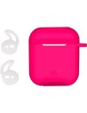 Celly Funda de Silicona para Estuche Airpods Fucsia