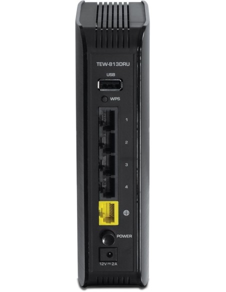 TrendNET AC1200 Dual Band Wireless AC Router /w USB Port, TEW-813DRU TEW-813DRU kiwiku.com