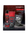 Dermacol Men Agent Eternal Victory - Set Cosmética Masculina 3 en 1 Con Gel de Ducha 250 Ml, Desodorante 150 Ml y Mascarilla Fac