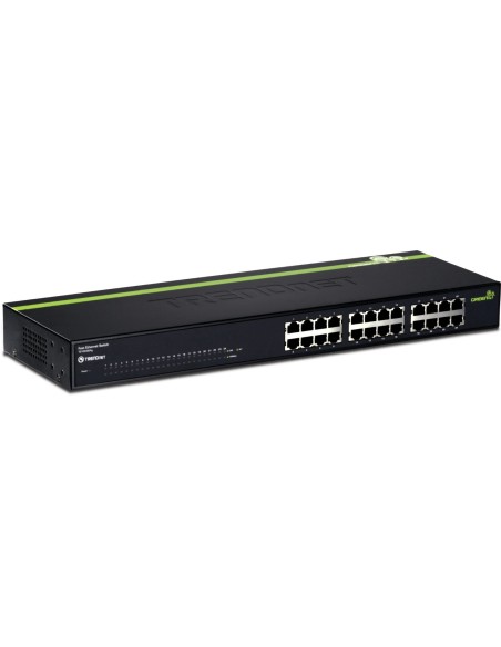 Conmutador Ethernet TRENDnet TE100-S24g 24 - 24 x Network (RJ-45) Ports - 10/100Base-TX TE100-S24G kiwiku.com
