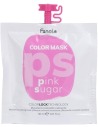 FANOLA Color Mask Pink Sugar 30 ml - Mascarilla Capilar Tonificante Rosa Azucarada para Cabello Rizado