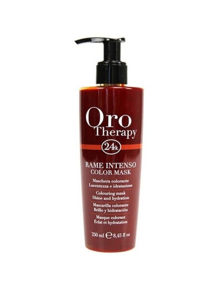 Fanola Color Mask Intense Copper 250 ml - Mascarilla Repigmentante Cobre Intenso para Cabello Gris