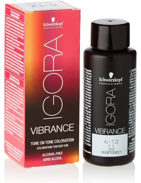SCHWARZKOPF Tinte Permanente Igora Vibrance Tone On Tone 6-12 60ml