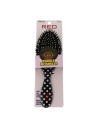 RED KISS Cepillo Resenredante Oval Polka Dots para Cabello