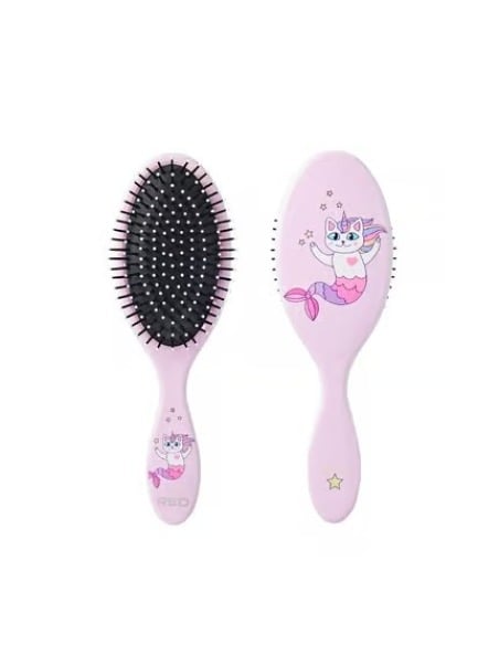 RED KISS Cepillo Resenredante Oval Catmermaind para Cabello