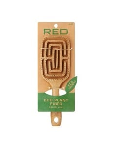RED KISS Cepillo Ecológico Ventilado Profesional Cuadrado para Cabello