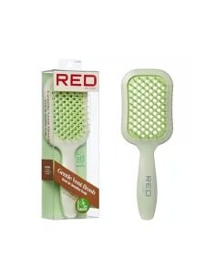 RED KISS Cepillo Húmedo y Seco Verde para Cabello