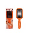 RED KISS Cepillo Húmedo y Seco Naranja para Cabello, Diseño Ergonómico y Suave