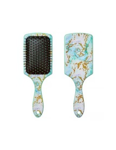 RED KISS Cepillo Resenredante Cuadrado para Cabello, Diseño Ergonómico y Cerdas Suaves