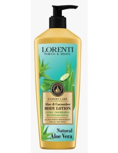 Lorenti Cosmetics Body Lotion 400 Ml 24 K Aloe Vera Hidratante y Suavizante