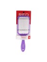 RED KISS Professional Argan Oil Paddle Brush Color Lila Peine para Cabello