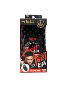 RED KISS Premium Twist King Peine de Goma para Cabello Rizado