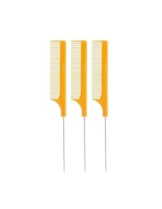 RED KISS Pin Tail Comb Bone - Peine de Cola Fina en Hueso para Estilismo Profesional