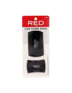 RED KISS Lice Comb 2 Piezas Peineta Antipiojos Efectiva para Cabello Húmedo y Seco