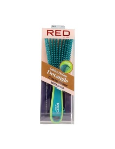 RED KISS Ez Glide Detangling Brush Jumbo Cepillo Desenredante Azul para Cabello Largo