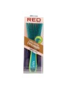 RED KISS Ez Glide Detangling Brush Jumbo Cepillo Desenredante Azul para Cabello Largo