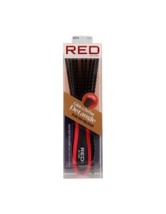 RED KISS Ez Glide Detangling Brush 9 Rows Cepillo Desenredante Negro