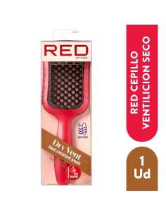 RED KISS Dry Vent Brush Cepillo para Secado Rápido y Desenredado, Diseño Ergonómico con Ventilación