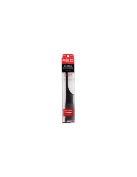 RED KISS Carbon Axe Rat Tail Comb Peine de Cola de Rata para Estilismo Profesional