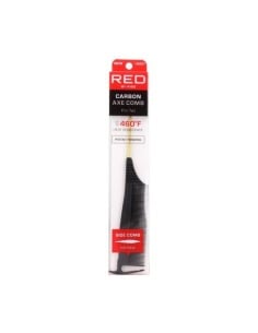 RED KISS Carbon Axe Pin Tail Comb Peine de Cola para Corte y Estilizado Profesional